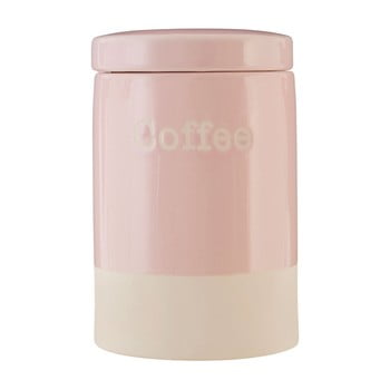 Recipient din ceramică pentru cafea premier housewares, 616 ml, roz