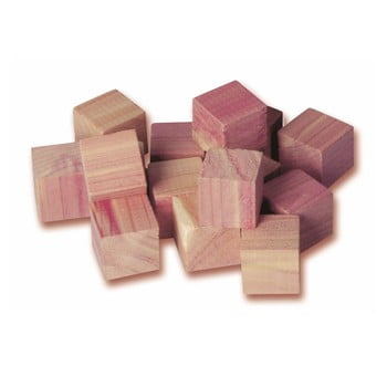 Set 16 cuburi din lemn de cedru pentru dulap compactor