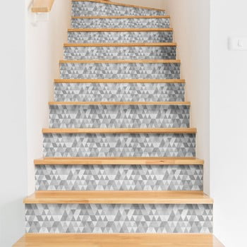 Set 2 autocolante pentru scări ambiance stairs stickers hege, 15 x 105 cm