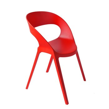 Set 2 scaune de grădină resol carla, roșu