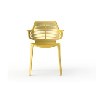 Set 2 scaune de grădină resol ikona, galben