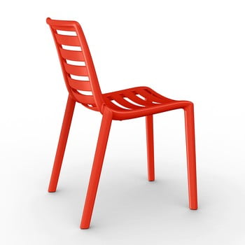 Set 2 scaune de grădină resol slatkat, roșu