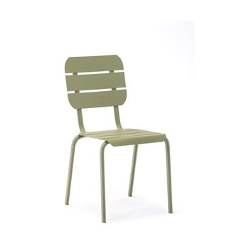 Set 4 scaune de grădină ezeis alicante, verde măsliniu