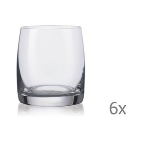 Set 6 pahare pentru whisky crystalex ideal, 230 ml