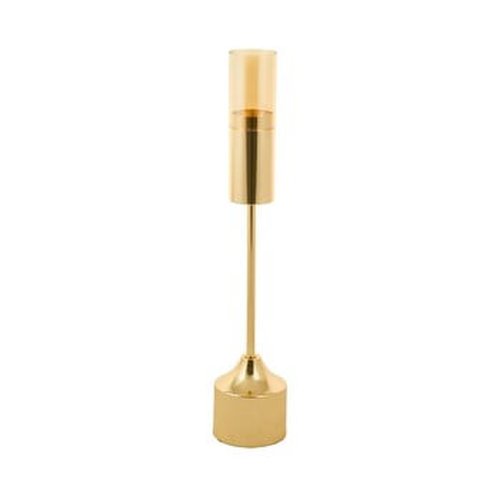Sfeșnic auriu santiago pons luxy, înălțime 44 cm