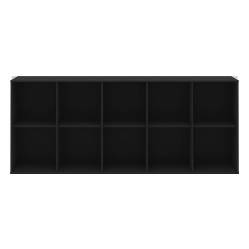 Sistem de rafturi modulare negru 169x69 cm mistral kubus - hammel furniture