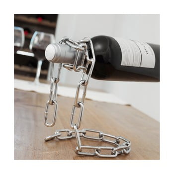 Suport în formă de lanț pentru sticla de vin innovagoods