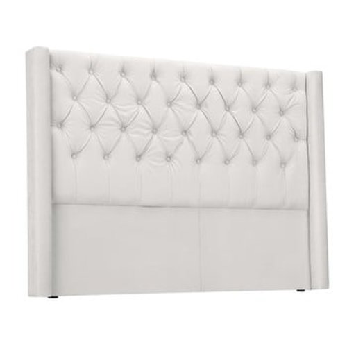 Tăblie pentru pat windsor & co sofas queen, 196 x 120 cm, alb