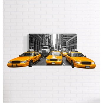 Tablou de perete 3d Mosticx taxi, 40 x 60 cm
