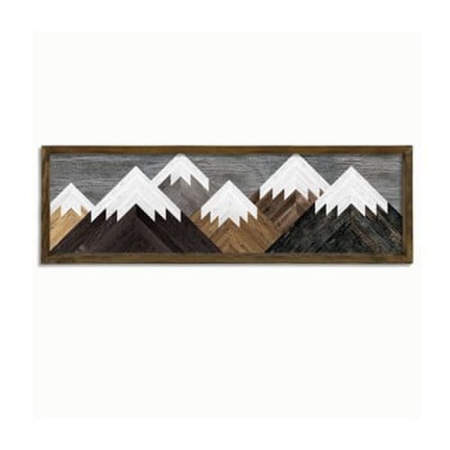 Tablou mountains, 120 x 35 cm