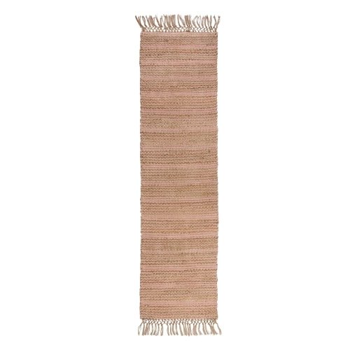 Traversă din iută flair rugs equinox, 60 x 230 cm, roz