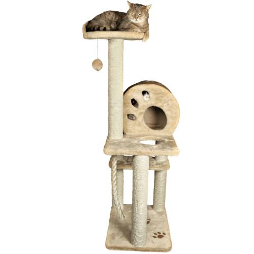 Ansamblu de joaca pentru pisici trixie salamanca bej 43731 138 cm