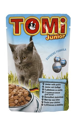Hrana umeda pentru pisici tomi junior 100gr
