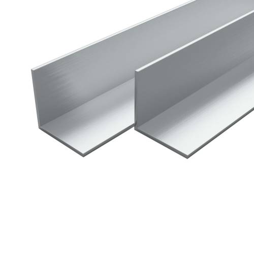 Bare unghiulare aluminiu, profil l, 4 buc, 30 x 30 x 2 mm, 2 m