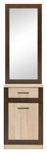 Boss bs-14 sonoma oak/d.cz cabinet with mirror lp