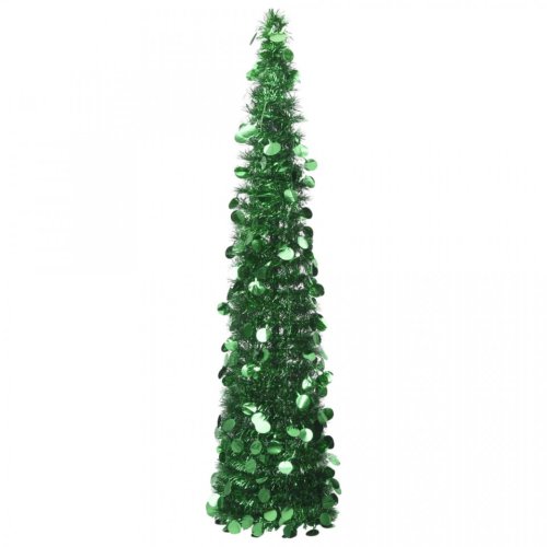 Brad de crăciun artificial tip pop-up, verde, 150 cm, pet