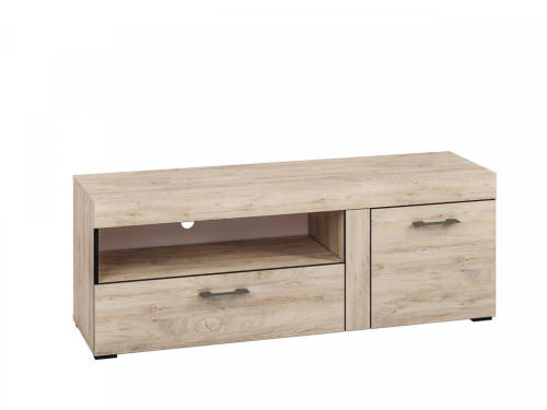 Contre 07 (comoda tv) oak elegance/carbon mariene wood