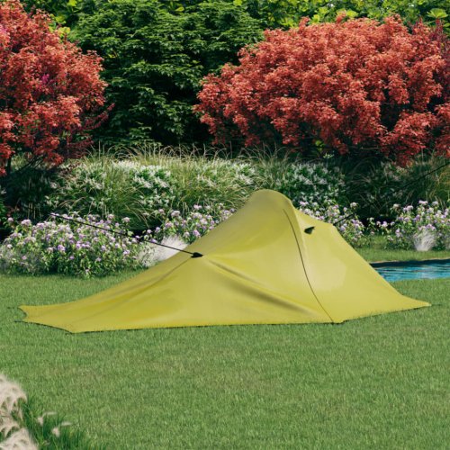 Cort de camping, verde, 317x240x100 cm