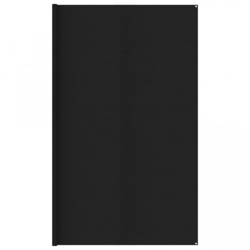 Covor de cort, negru, 400x400 cm, hdpe