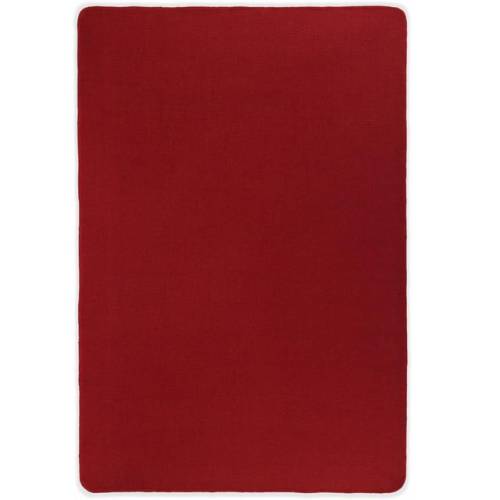 Covor de iută cu spate din latex, 190 x 300 cm, roșu