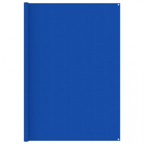 Covor pentru cort, albastru, 250x600 cm, HDPE