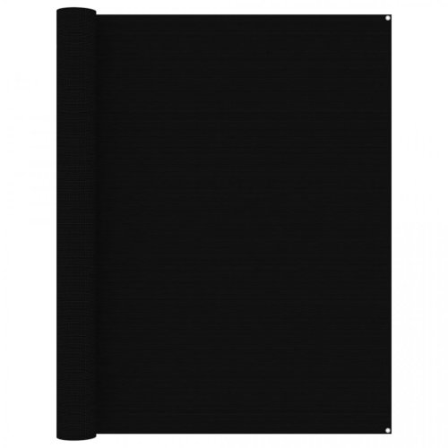 Covor pentru cort, negru, 250x500 cm