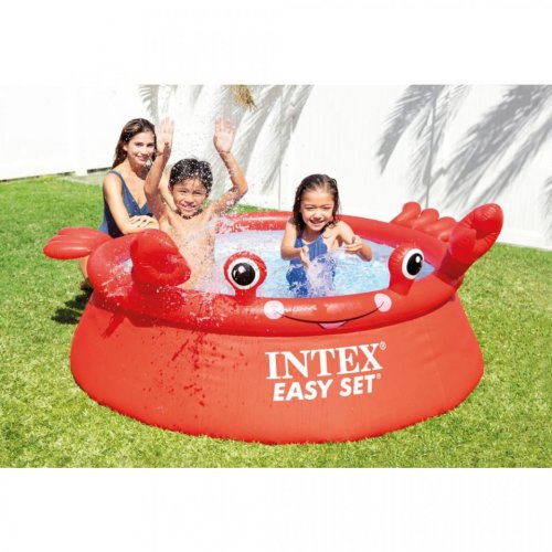 Intex piscină gonflabilă happy crab easy set, 183x51 cm