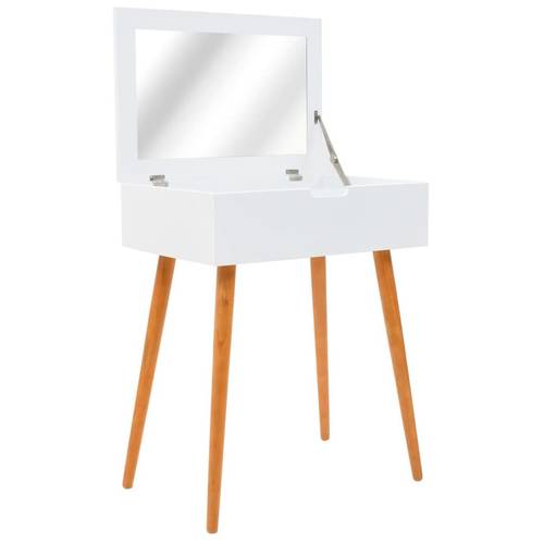 Casa Practica Masă de toaletă cu oglindă, mdf, 60 x 40 x 75 cm