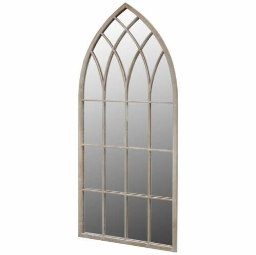 Oglindă cu arc gotic pentru interior/exterior 115 x 50 cm