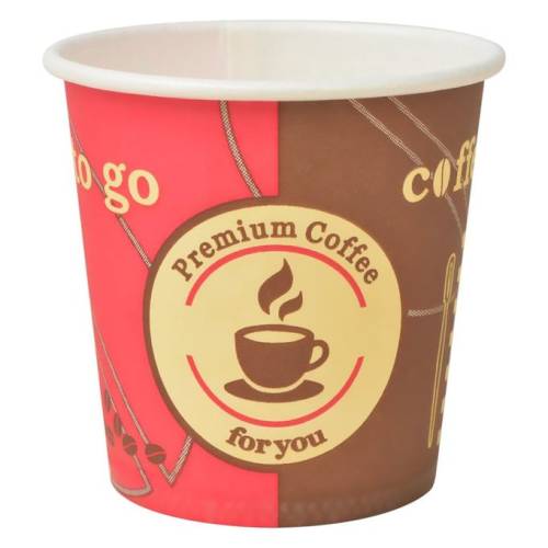 Pahare de unică folosință pentru cafea 1000 buc. hârtie 120 ml