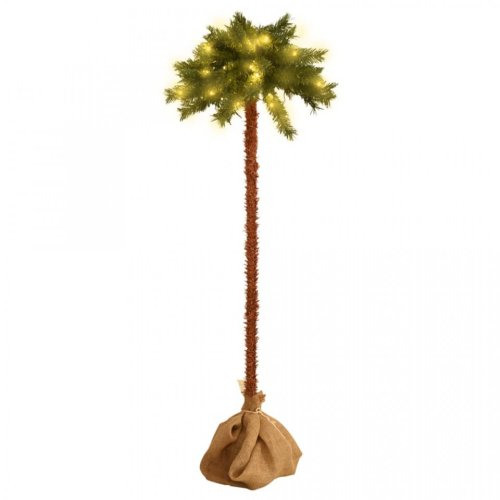 Palmier artificial cu led-uri, 120 cm