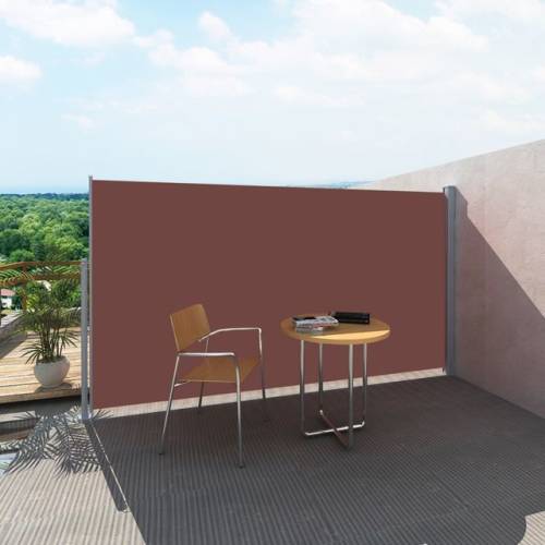Panou separator pentru terasă 160 x 300 cm,maro