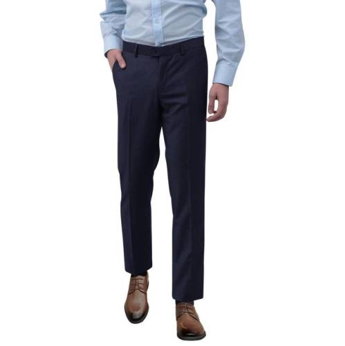 Pantaloni bărbătești de costum, bleumarin, mărimea 46