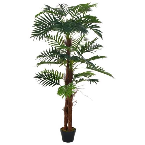 Plantă artificială palmier cu ghiveci, verde, 165 cm