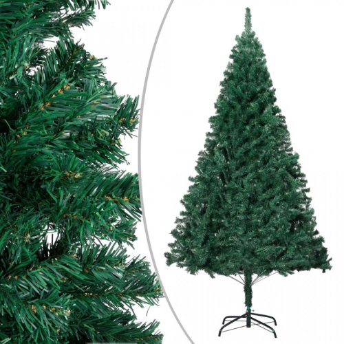 Pom de crăciun artificial cu ramuri groase, verde, 150 cm, pvc