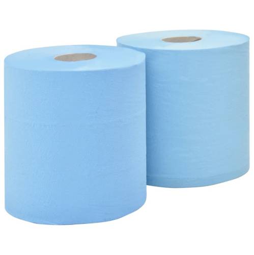 Casa Practica Prosoape hârtie industrială 2 straturi, albastru, 2 role, 20 cm