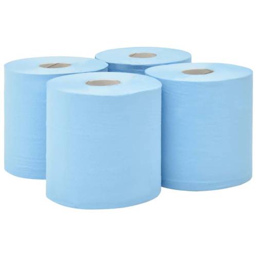 Casa Practica Prosoape hârtie industrială 2 straturi, albastru, 4 role, 20 cm