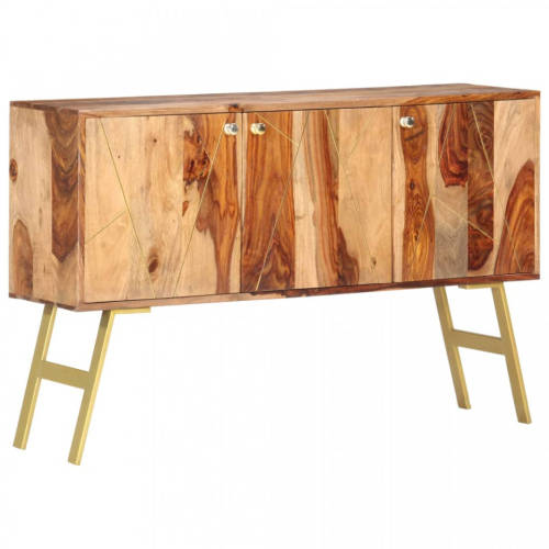 Servantă, 118 x 30 x 75 cm, lemn masiv de sheesham