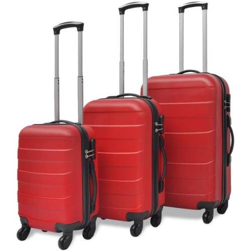 Casa Practica Set valize rigide roșii, 3 buc.