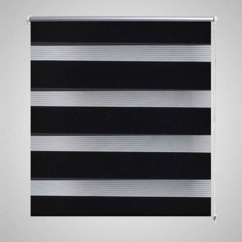 Casa Practica Stor zebra, 120 x 175 cm, negru