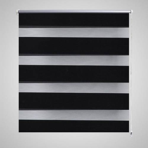 Casa Practica Stor zebra 90 x 150 cm negru