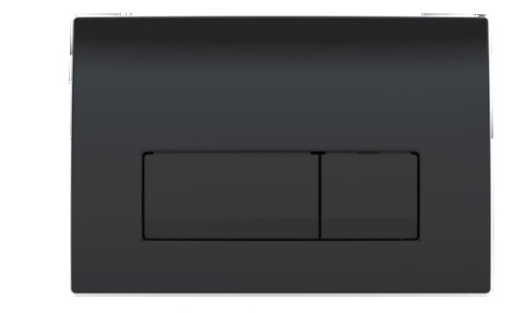 Clapeta actionare dual-flush,geberit delta 51 pentru rezervor incastrat, negru