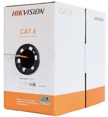 Cablu de date utp cat6 cutie 305 hikvision ds-1ln6-uu