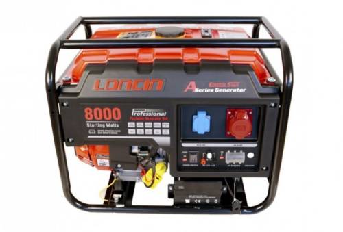 Generator de curent trifazat 7 kw Loncin lc8000d-a-1 a series