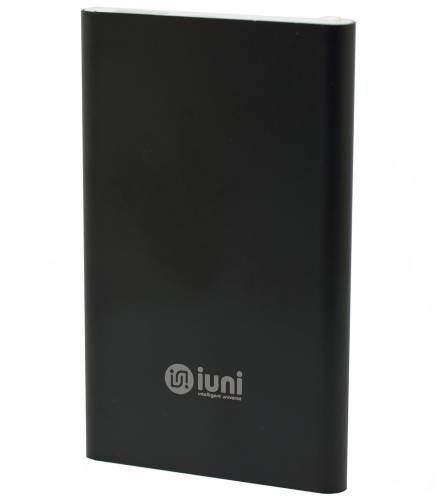 Baterie externa iuni pb11, 5000mah, powerbank, black