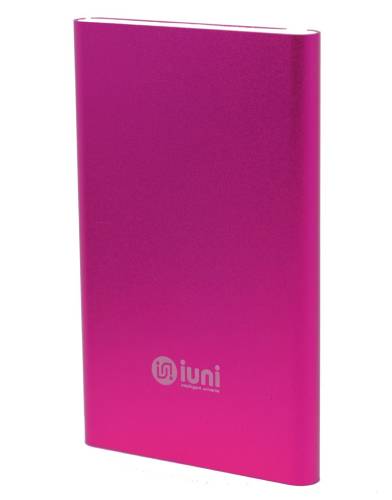Baterie externa iuni pb11, 5000mah, powerbank, pink