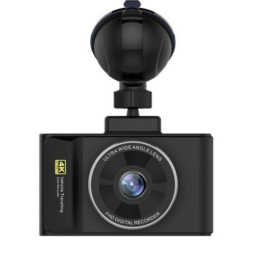 Camera video auto dvr techstar® h3 pro ultra hd 4k, procesor 96660, display 3