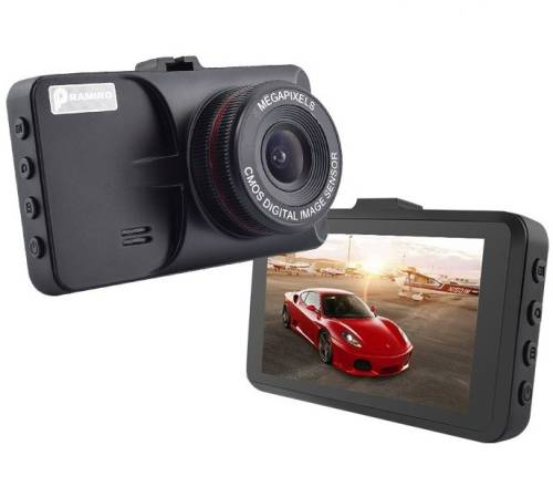 Camera video auto t619 fullhd 3mp cu carcasa metalica si design slim