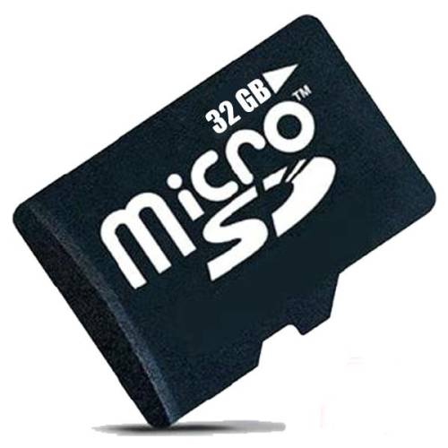 Card de memorie microsd 32gb, class 10, negru