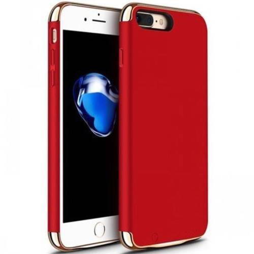 Husa baterie ultraslim iphone 7 plus, iuni joyroom 3500mah, red